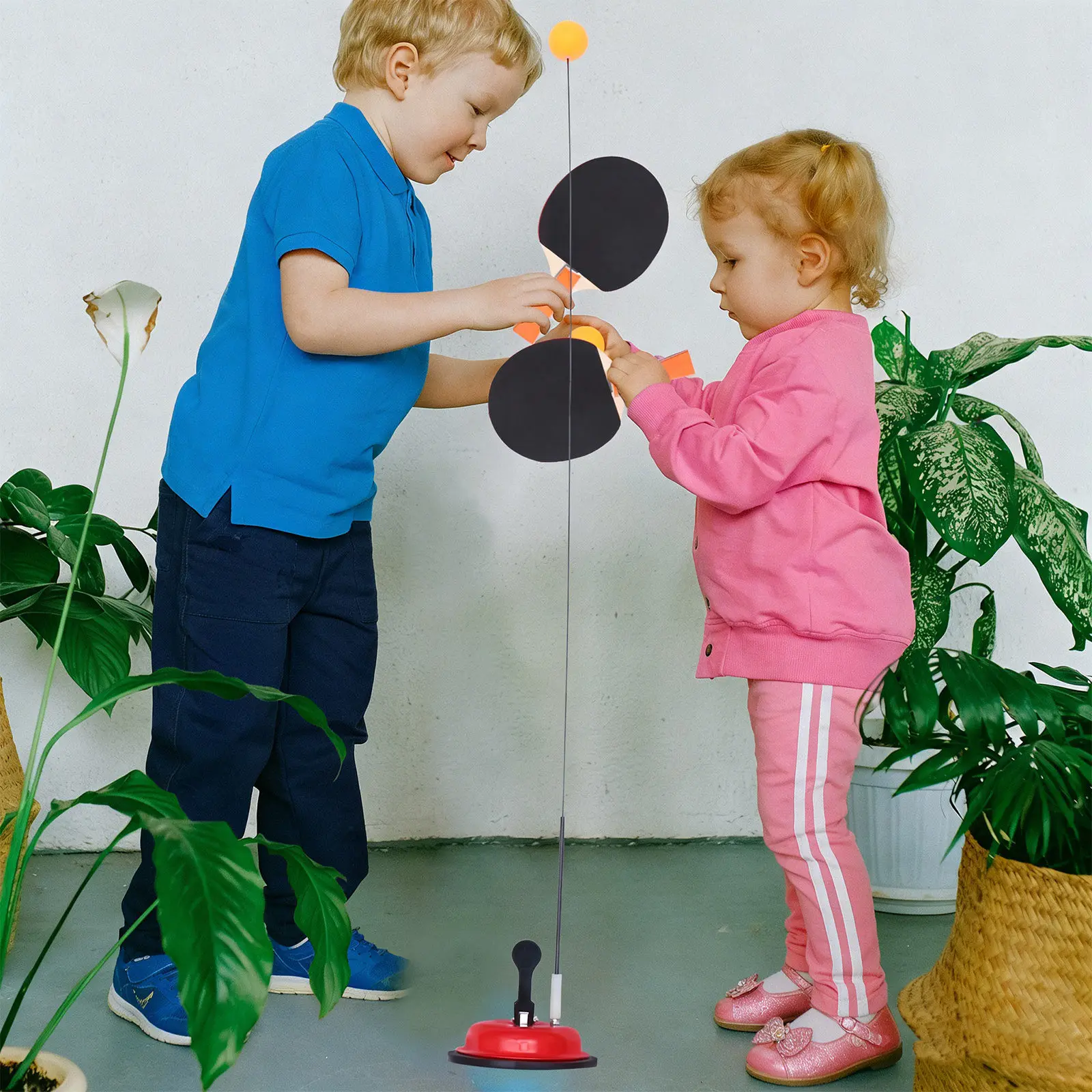 

1Set Ping-Pong Training Kit Table Tennis Racket Set Suitable for Beginners Adults Children Indoor Outdoor Practice