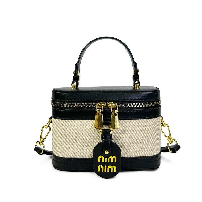 حقيبة يد هندسية 2025 SS، مقبض علوي قابل للتحويل متعدد الاتجاهات ومحفظة كروس للنساء، حقيبة حمل متعددة الاستخدامات ليلاً ونهارًا #4