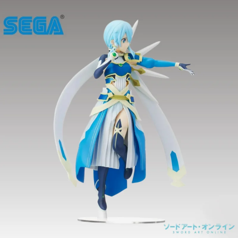 

In Stock Sega Original Sword Art Online Alice Arc War of Underworld Sinon Solus The Sun Goddess Figure Toy Model Anime Ornaments