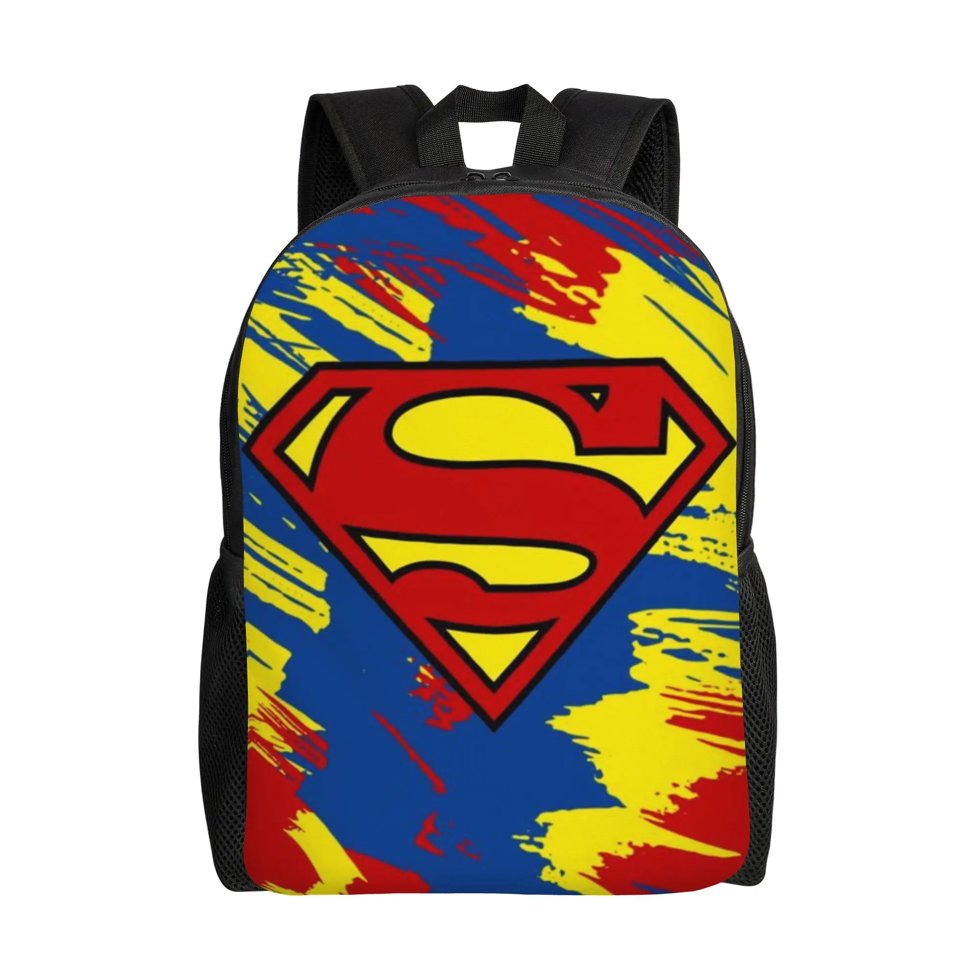 

Back to school season Snack Storage Colorful Handbag Superman Ladies Backpack