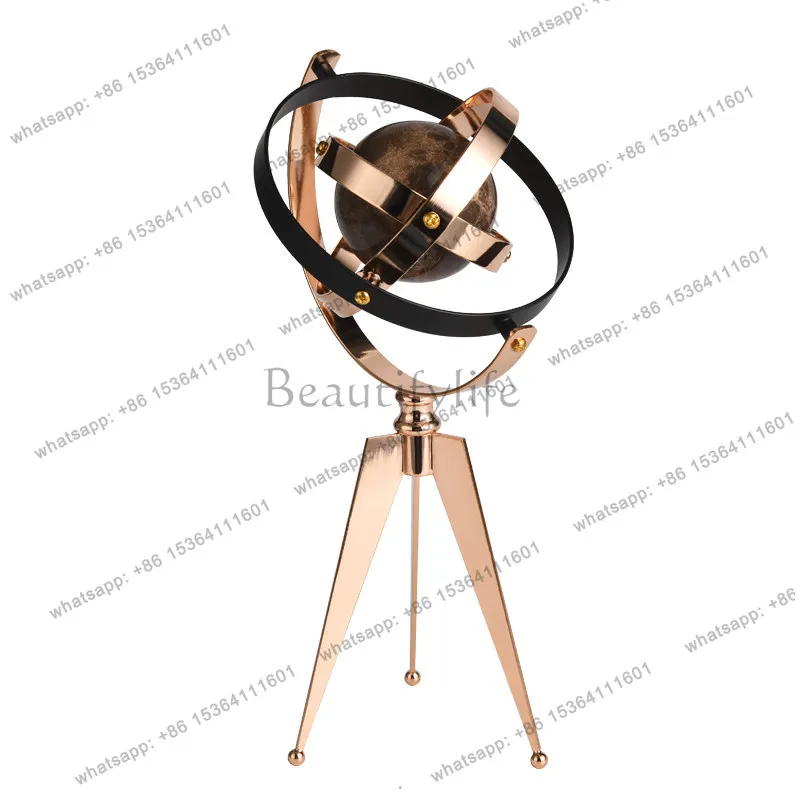 

Ornament Modern light luxury advanced sense globe Living room Office TV cabinet Home decoration