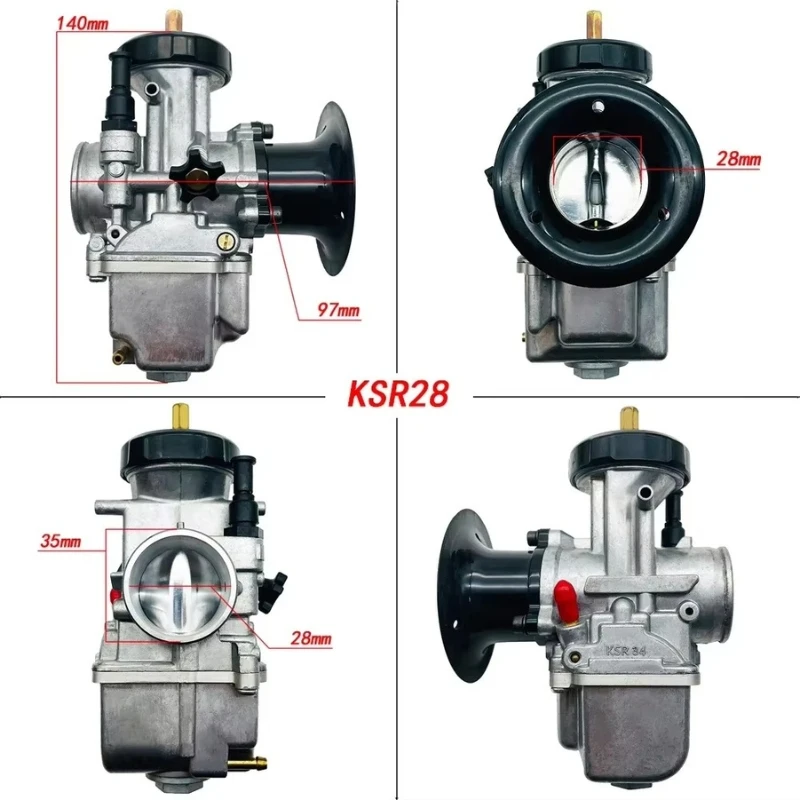 

PWK 28 30 32 34 42mm Motorcycle Carburetor For Keihin KOSO 2T 4T ATV Quad Go Kart Dirt Bike Scooter 50-250cc