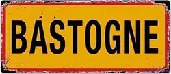 Great Vintage Metal Tin Sign Bastogne Ww2 Signs Exterior Home Cave Garage bar Country Poster Club Wall Plaque Decoration Retro A