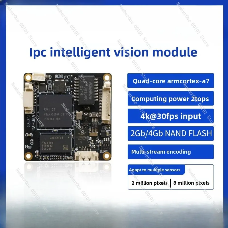 RV1126 AI vision development board, Rockchip micro-master, intact function