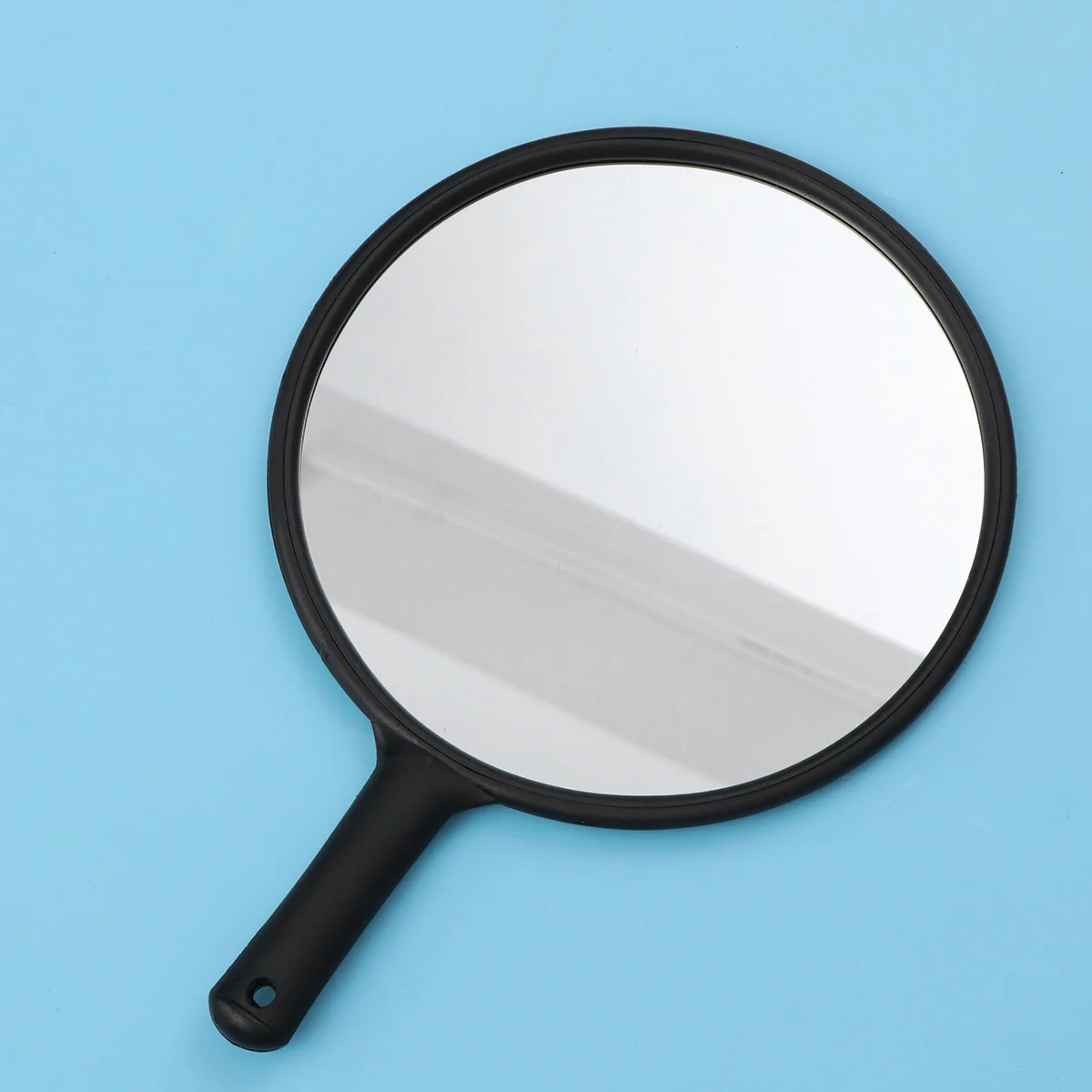 

1Pcs Makeup Mirror Handheld Round Portable Compact Clear Mirror Single Side