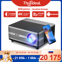 ThundeaL TD98 1080P Full HD Projector LED 4K WiFi Android Projector Auto Focus TD98W PK DLP 3D Video Smart Home Theater Beamer