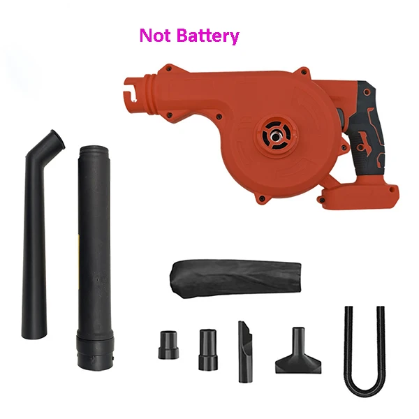Powerful Cordless Electric Air Blower Vacuum Cleaner Leaf Blower Dust Computer Collector Power Tools Fit For Milwaukee Battery - view 6