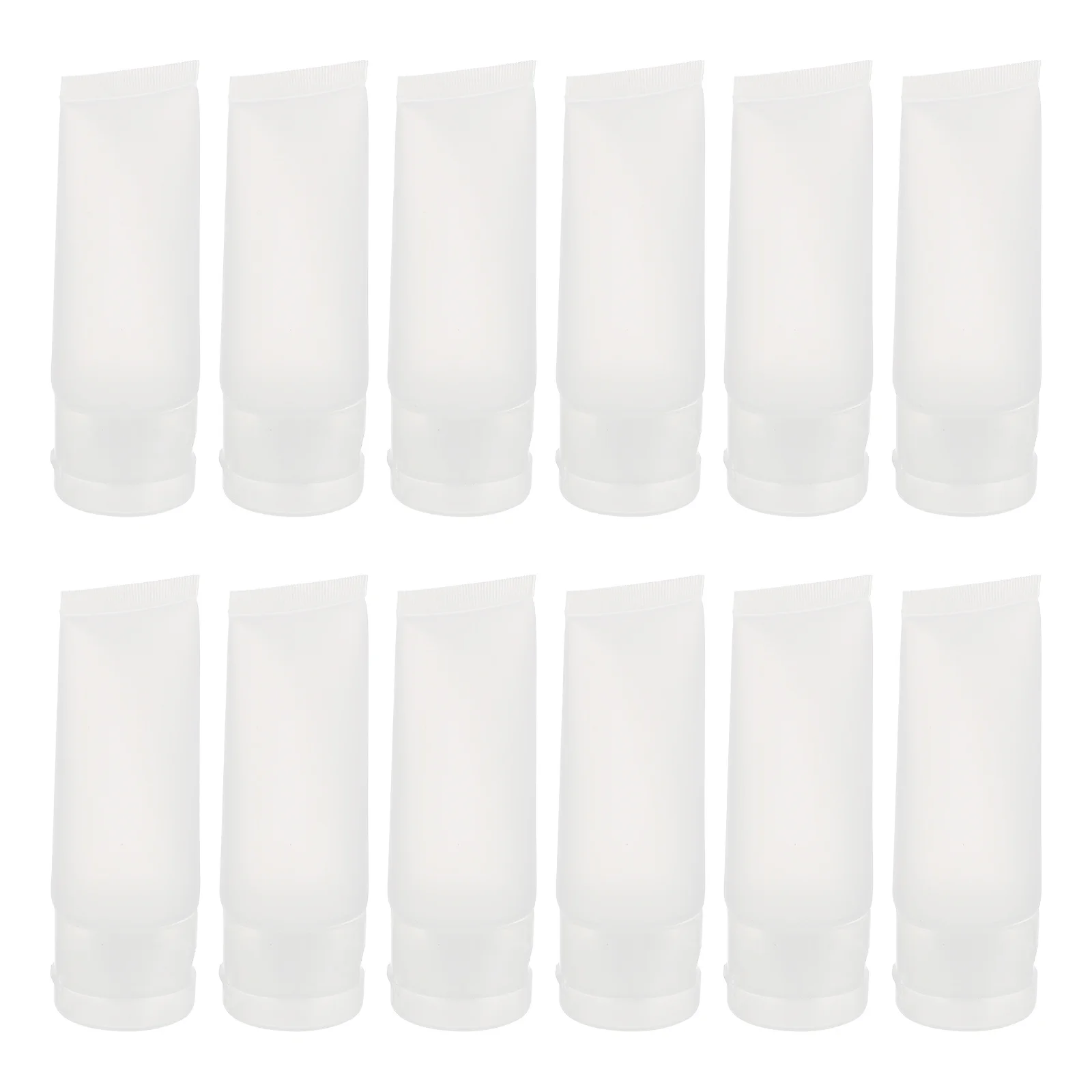 12 stuks dispenserflessen make-up knijpbuis containers reislotion shampoo hervulbaar lichtgewicht lekvrij