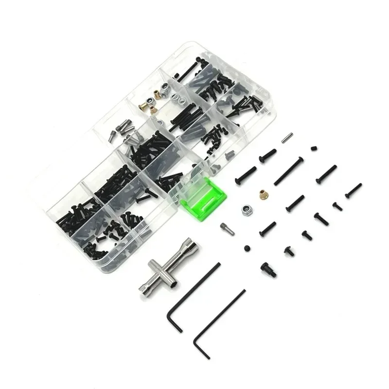 

Metal Upgrade Retrofit Screw Tool Box For MN Model 1/12 MN128 MN86 G500 RC Car Parts