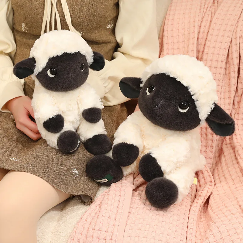 

15/25/35cm Lovely Sheep Plush Toys Stuffed Soft Fluffy Sheep Pillow Plush Pendant Toy Kawaii Toy for Birthday Valentine's Gift