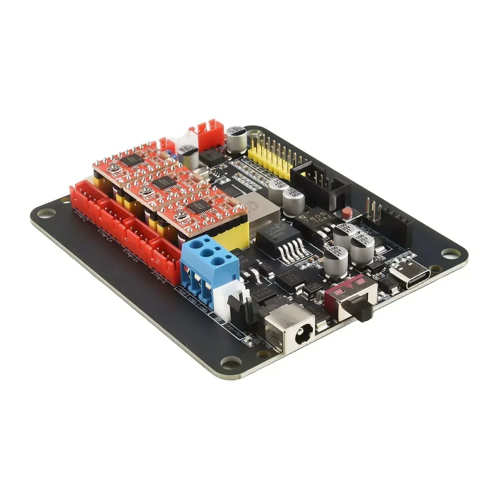 Scheda controller professionale GRBL per router CNC Motore passo-passo X/Y/Z Doppio Yaxis con supporto per vari file di lavorazione