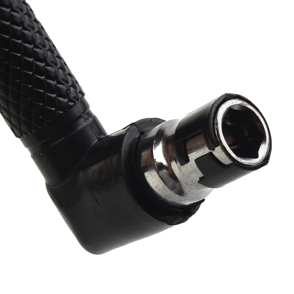 1PCS L형 1/4 육각 드라이버 비트(90도 포함) °   더블 엔드 핸들 렌치 도구 6.35mm 소켓 렌치 도구 하드웨어 액세서리