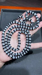 1pcs/lot Natural Agate Dzi 108 Pieces Multi-turn Bracelet black red white beads ethnic style necklace diy jewelry Accessories