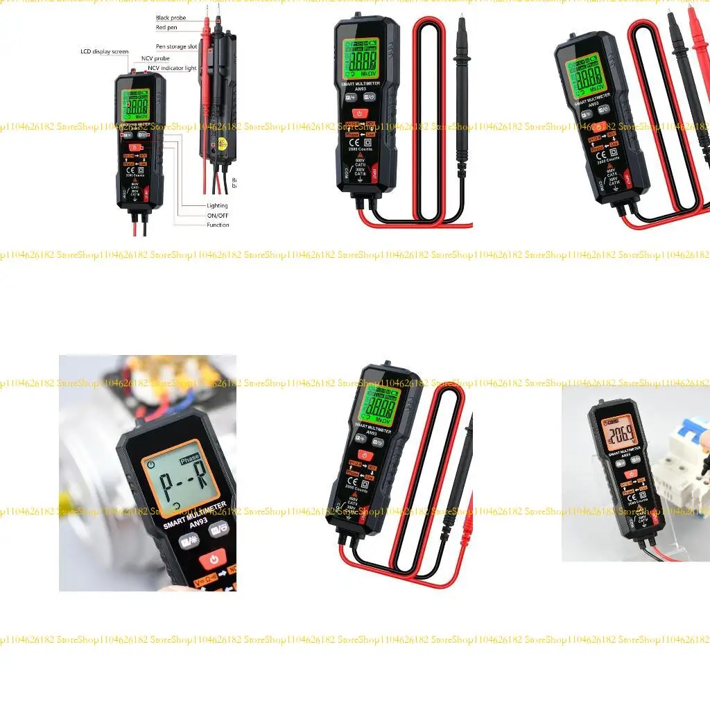 

Q2Q4 Портативное мультиметровое измерение для электриков и энтузиастов DIY