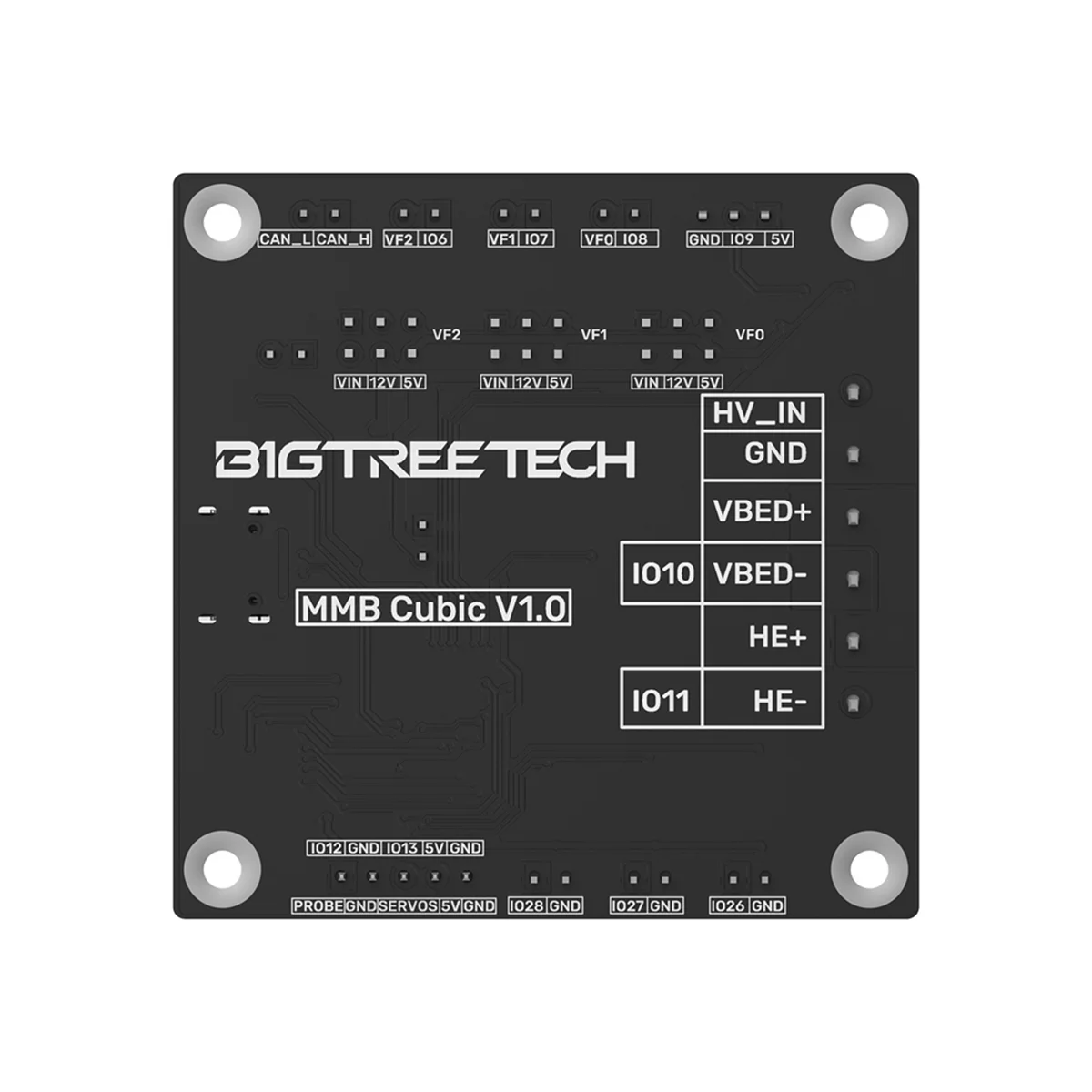 BIGTREETECH MMB Cubic Tool Board Klipper Printer Expansion Board Upgrade for MMB CAN Thermistor Limit Switch Hotend Heated Bed