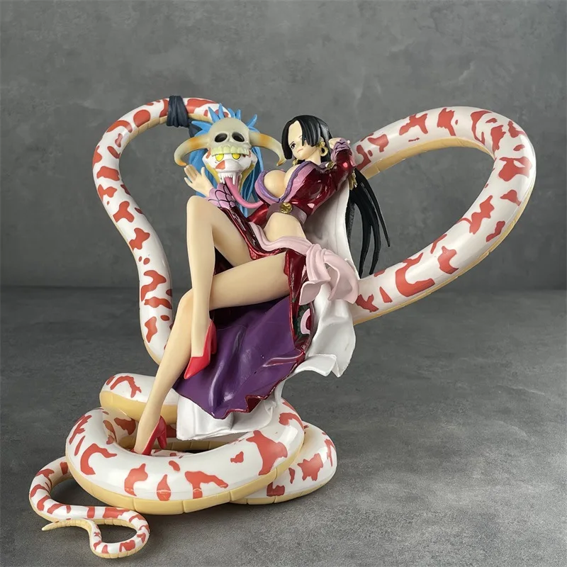 One Piece Empress Snake Explosive Nine Snakes Boa Hancock Sitting Position Your Majesty Shichibukai Collectible Figures Model