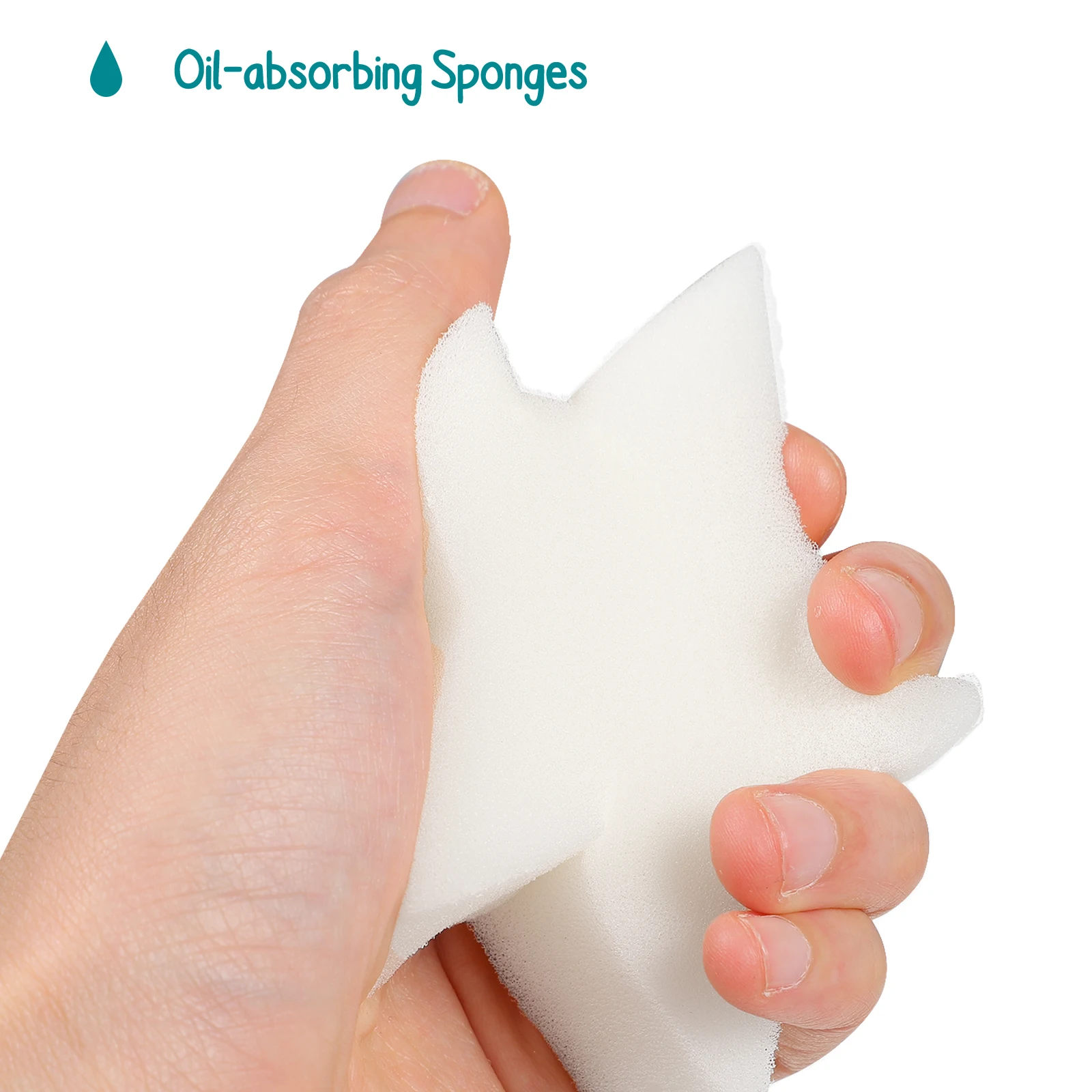 

20pcs Five-Pointed Sponge Pool Filtering Oil-Absorbing Sponge For Bathtub Spa Removal Durable Non-Odor Fishpond Cleaning