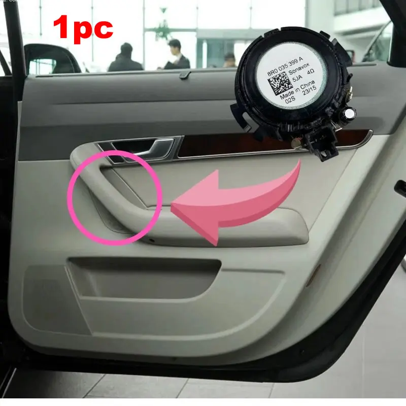 Voor Audi A6 C6 2005-2011 Auto tweeter midrange en woofer luidsprekers met hoge geluidskwaliteit 4F0035399A 4F0035411 4F0035381B 1-4 stuks