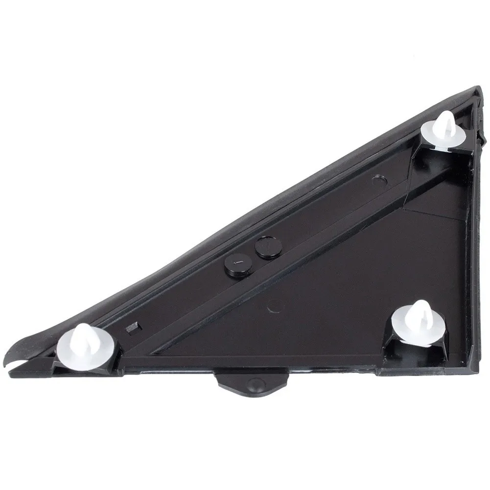 ABS Matte Black Right A Pillar Triangular Trim Panel 735455791 for Fiat 500 Model Year 2008 and Later For Abarth 500 2012+
