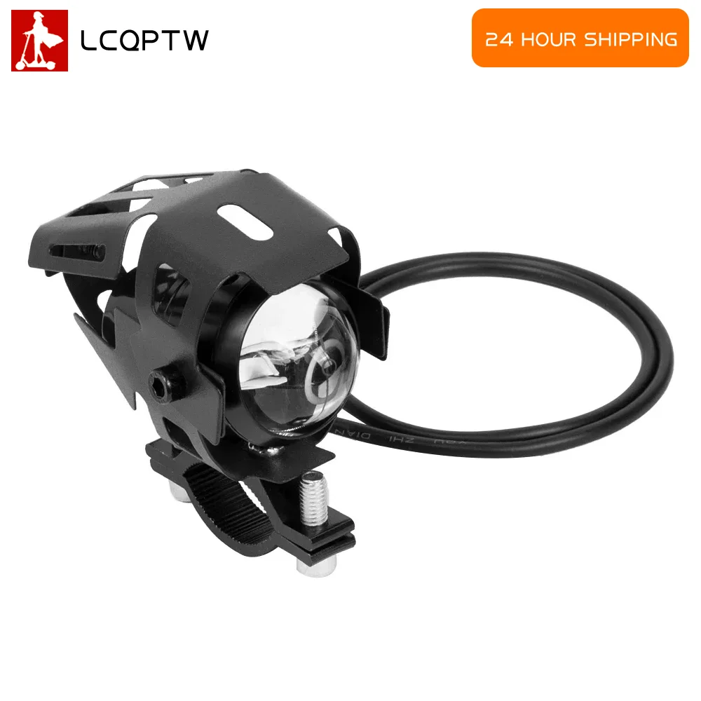 Für Kugoo M4 M4 Pro Wasserdichter LED-Scheinwerfer für Elektroroller Frontlampe Universelle Modifikation Scheinwerfer Nachtfahrlicht