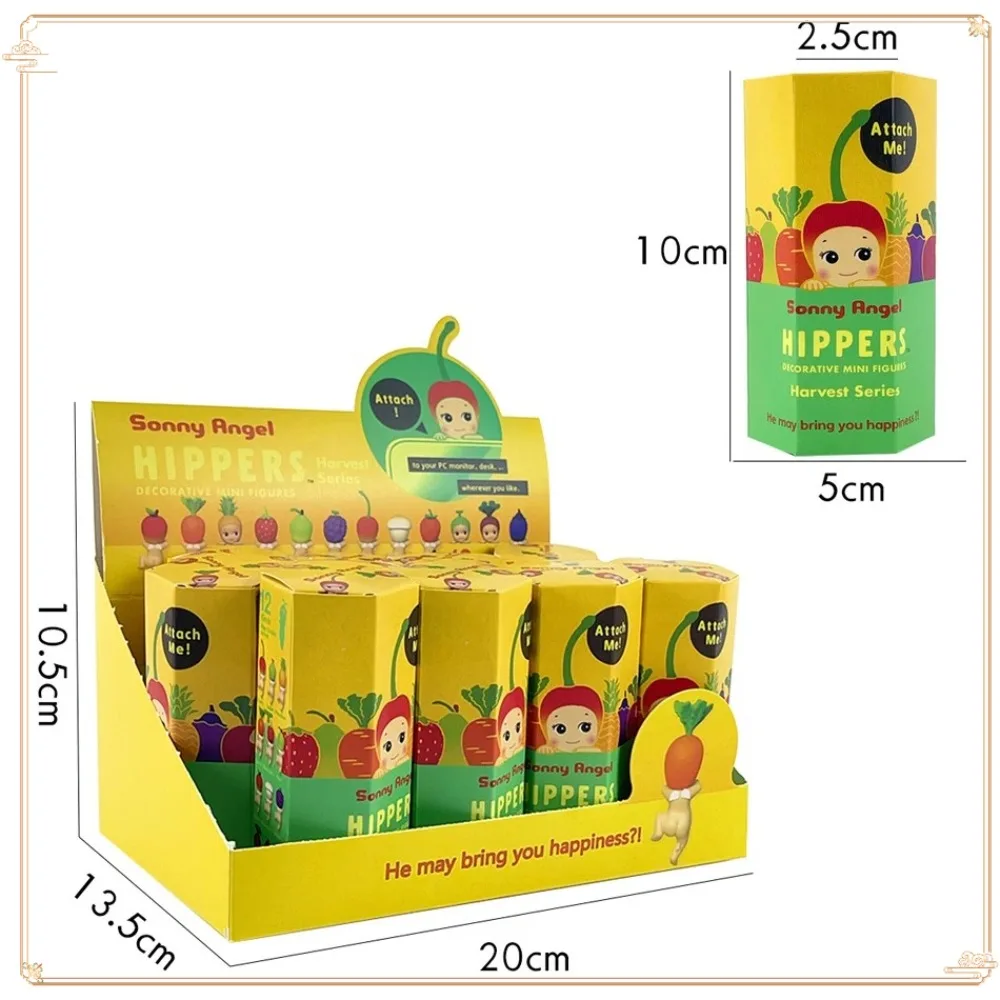 2025 MINISO ใหม่ S Angel กล่องตาบอด 20th ANNIVERSARY Harvest Series ผลไม้ Angel อะนิเมะตัวเลขตุ๊กตาของเล่นสําหรับเด็กคริสต์มาสของ...