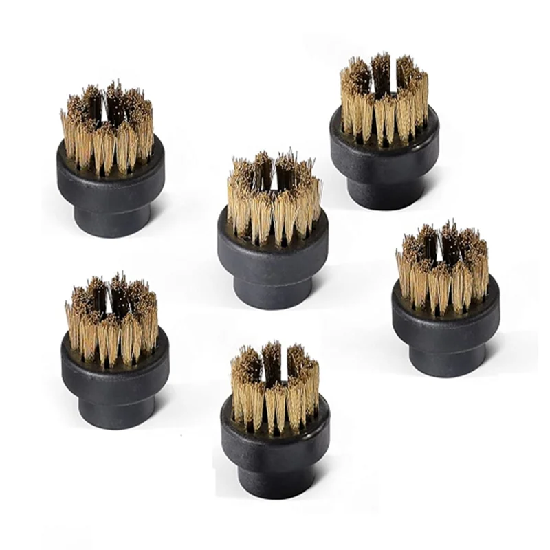 【passione】para-dupray-para-limpador-de-vapor-6-pcs-pequeno-conjunto-de-escova-de-latao-acessorio-de-pecas-de-reposicao-de-bico