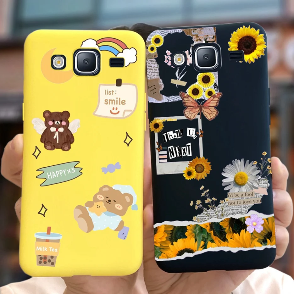 For Samsung Galaxy J7 Nxt Case J7 Core J7 Neo J701F Cute Candy Painted Cover For Samsung Galaxy J7 2015 J700F Phone Cases Bumper