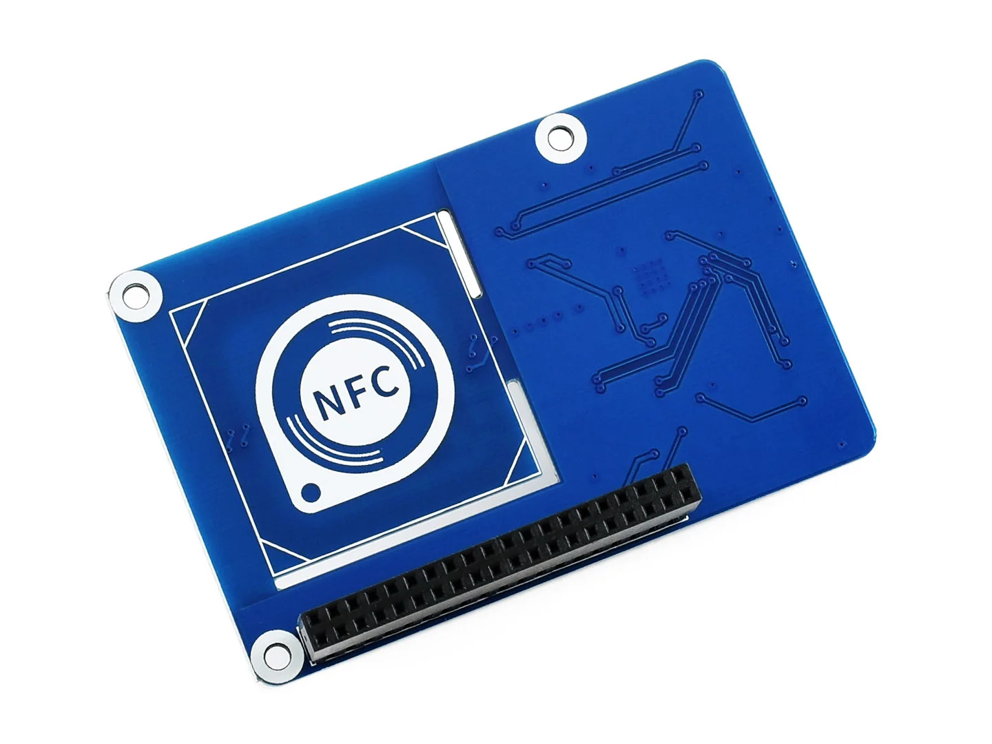 

Расширительная шляпа Raspberry Pi NFC с чипом PN532. Поддержка I2C/SPI/UART, 13,56 МГц, совместима со всеми моделями Raspberry Pi.