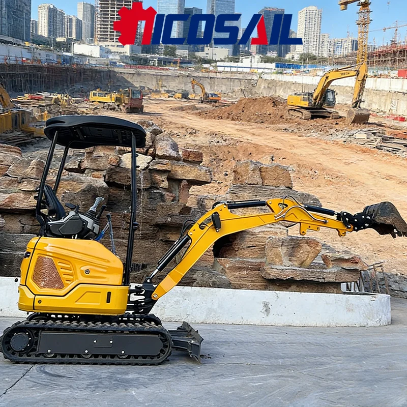

Nicosail 18MAX 1.8Ton Mini Digger Premium Hydraulic System Smooth Control for Digging Handling