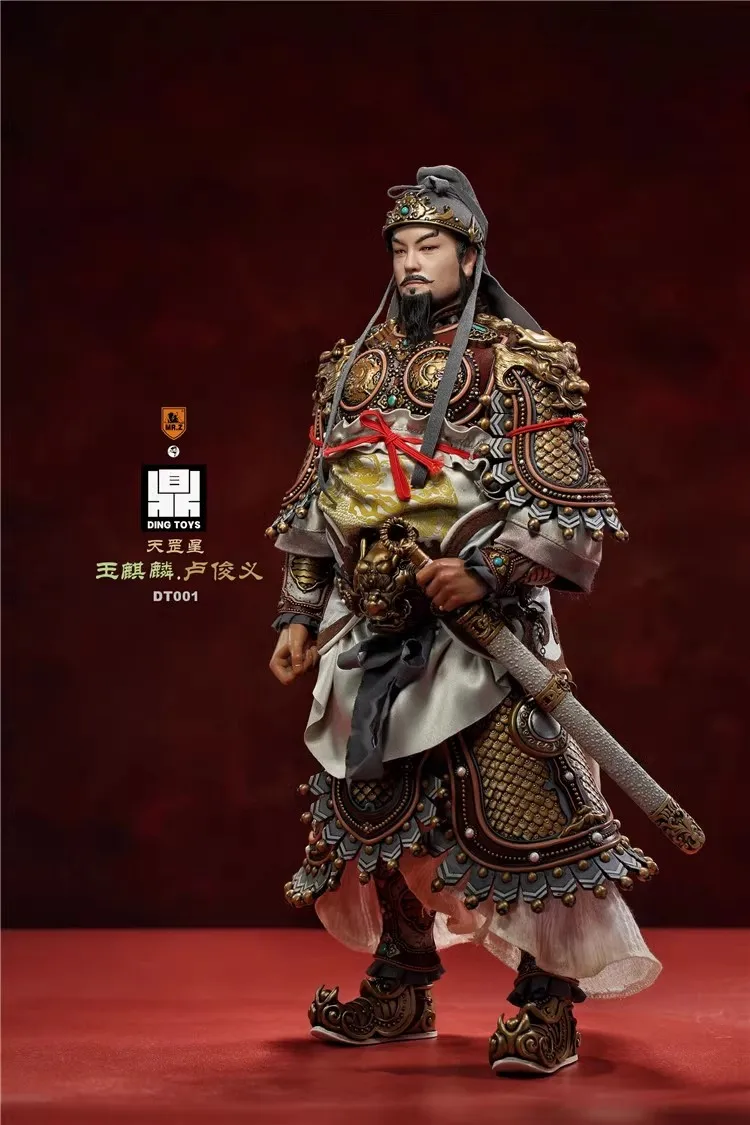 Mr.Z X DING TOYS DT001 1/6 Soldier Water Margin Mighty General Lu Junyi Full Set 12'' Action Figures Doll Model Toy In Stock