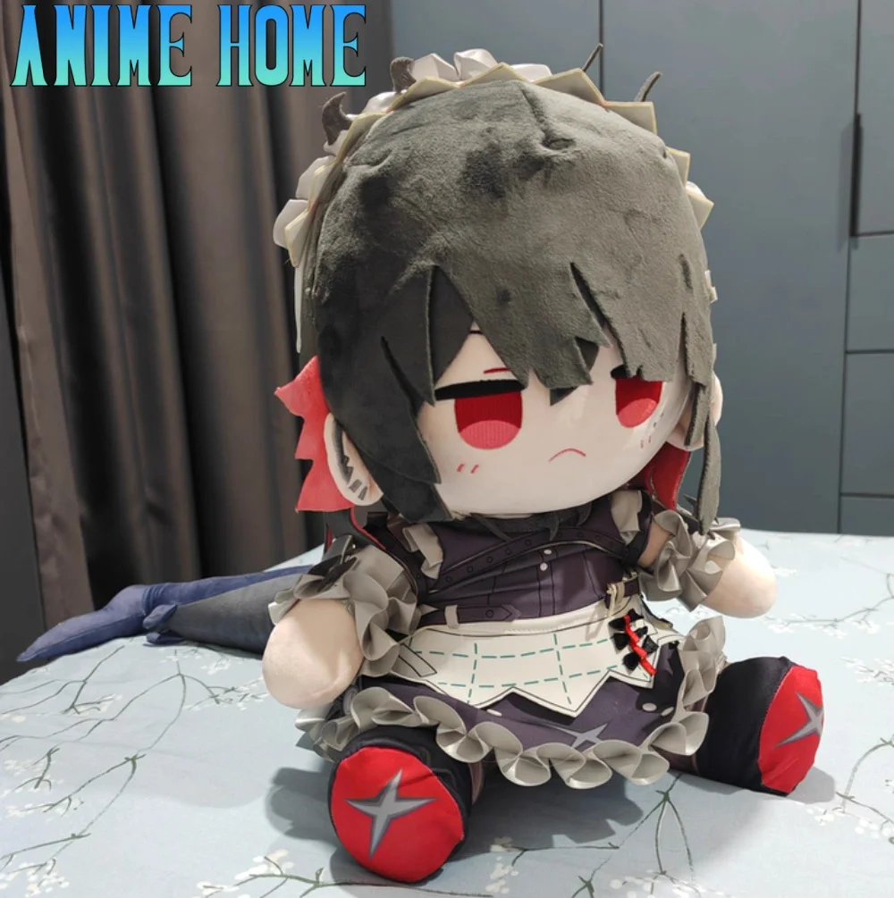 

Plushie Game ZZZ Zenless Zone Zero Shark Girl Ellen Joe 40cm Doll Toy Sitting Body Clothes Costume Magnetic Tail Cosplay