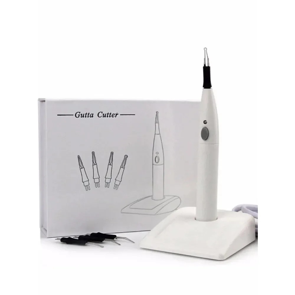 

Dentals portable obturations endo guttas perchas cutter with 4 tips, Fuse holder,Hot break device , Heating pen , Oral equipment