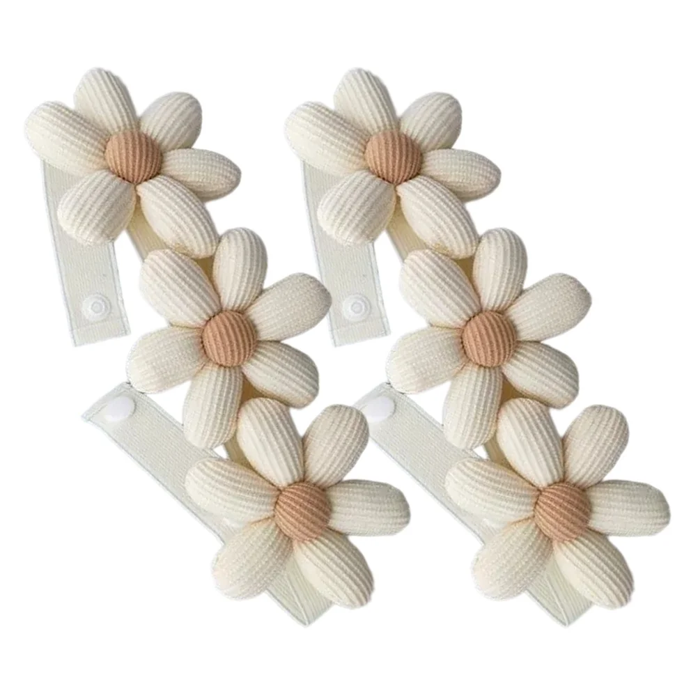 

2Pcs Curtain Tiebacks Decorative Drapery Holdbacks Adorable Sunflower Design Easy to Use Curtain Pull Backs for Home Window