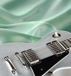 Custom Shop Standard Electric Guitar M2m Stinger Silver Sparkle Metal Flake OEM