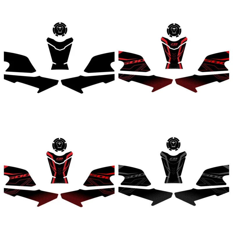 

FOR CB500X 2023 Motorcycle Tank Pad Protector Leather Frosting Sticker Decals Accessoriesr