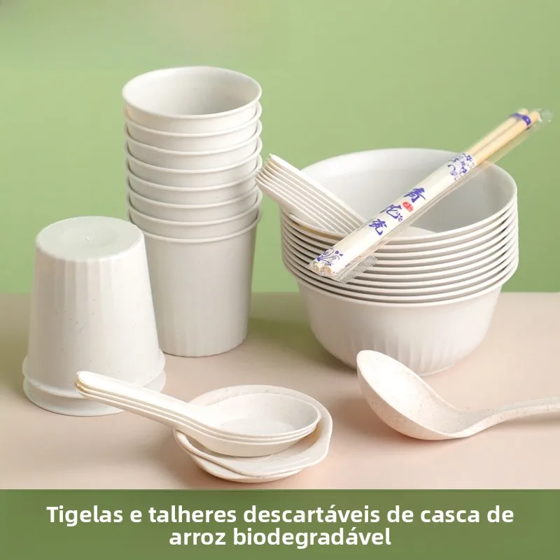 set-di-stoviglie-monouso-biodegradabili-in-guscio-di-riso-per-picnic-e-banchetti-sette-pezzi-tra-cui-ciotole-cucchiai-tazze-e-piatti