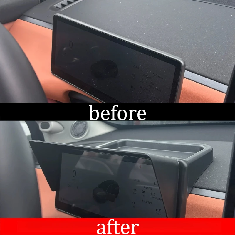 For Leapmotor C10/C16 2024-2026 Dashboard Lens Hood Protective Cover Sunshade Interior Decoration Modification Accessories Tools