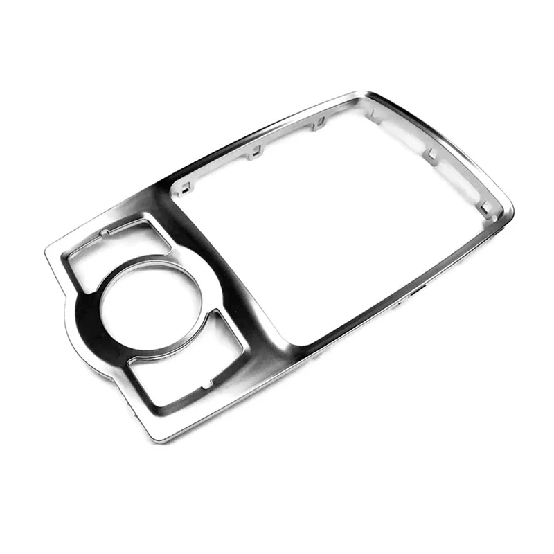 

Front MMI Console Frame Silver Chrome Trim Cover For Audi A6 C6 Avant Allroad quattro S6 RS6 2007-2011 4FD864260