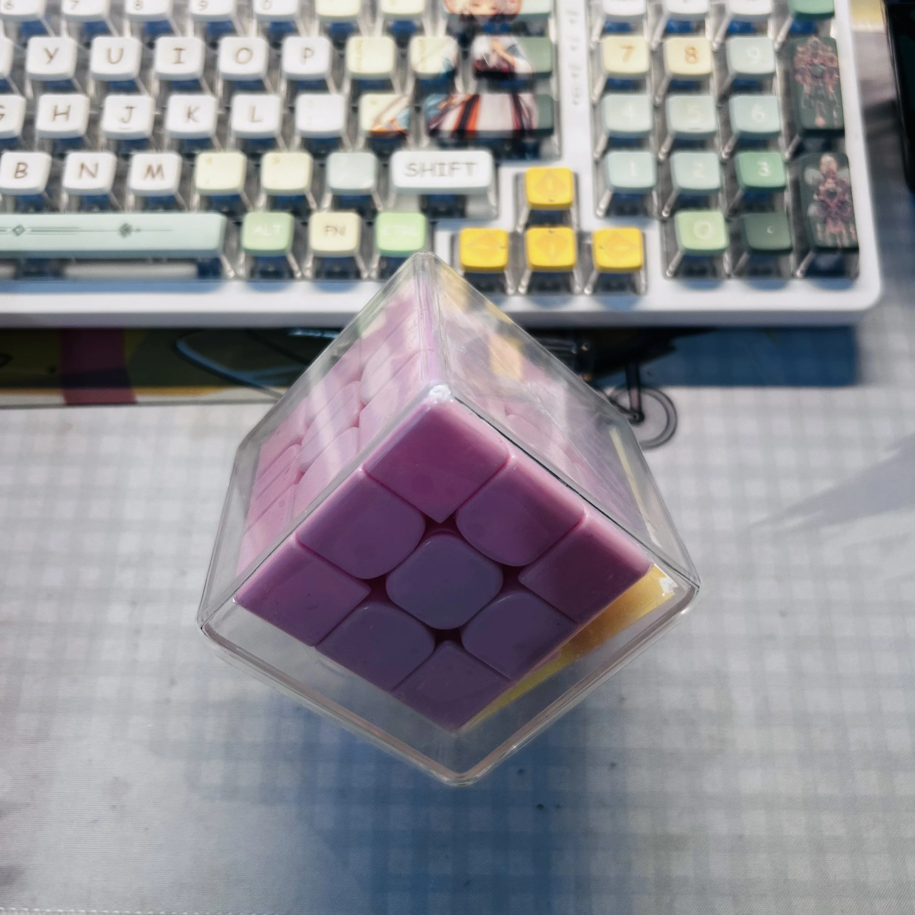 Gan356 ピンク 限定版 キューブ 3x3 キューブ コレクション Gan 3x3x3 マジック キューブ
