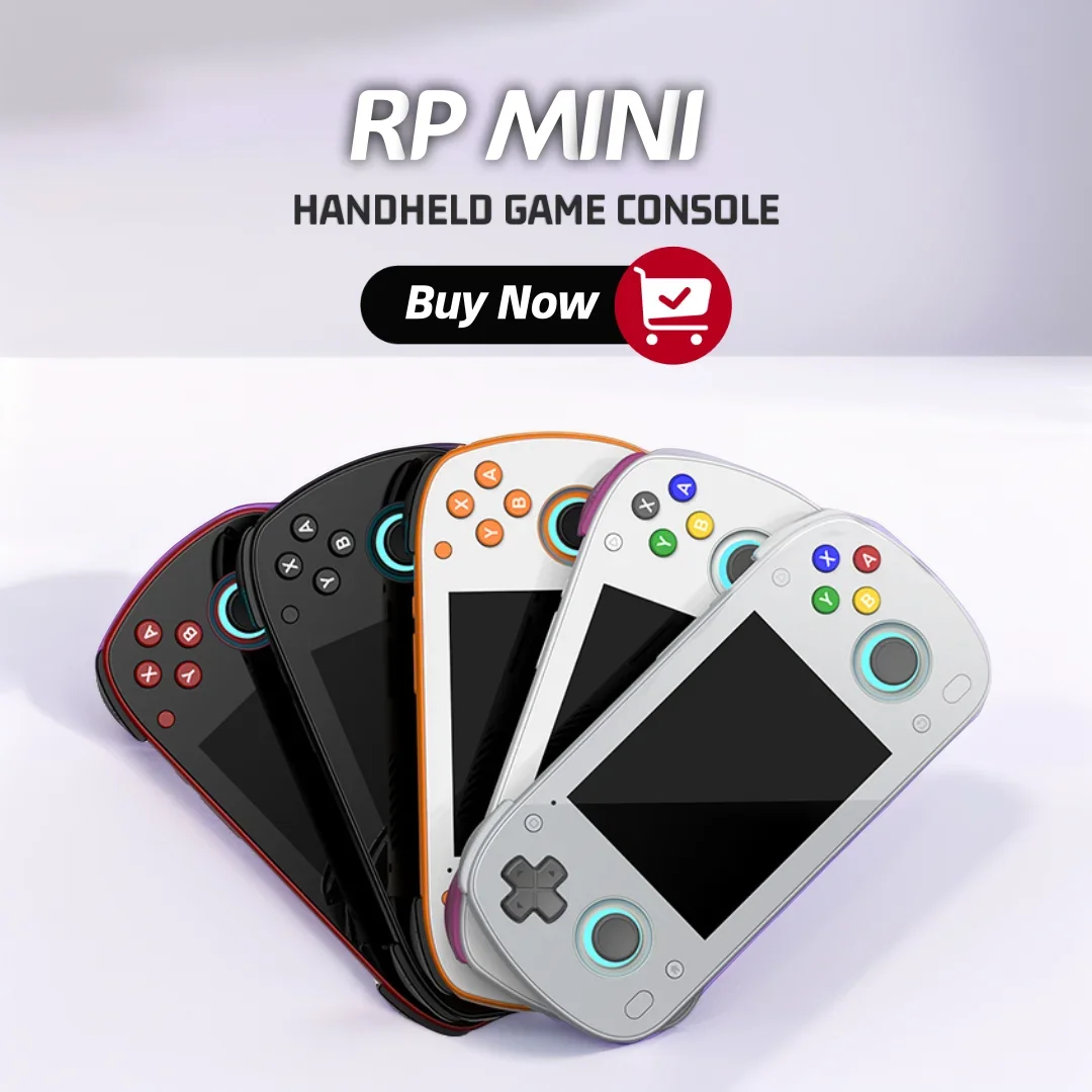 

AMPOWN Retroid Pocket RP MINI Handheld Game Players 3.7'' IPS Portable Video Retro Game Player Android 10 WIFI6 BTS Wireless