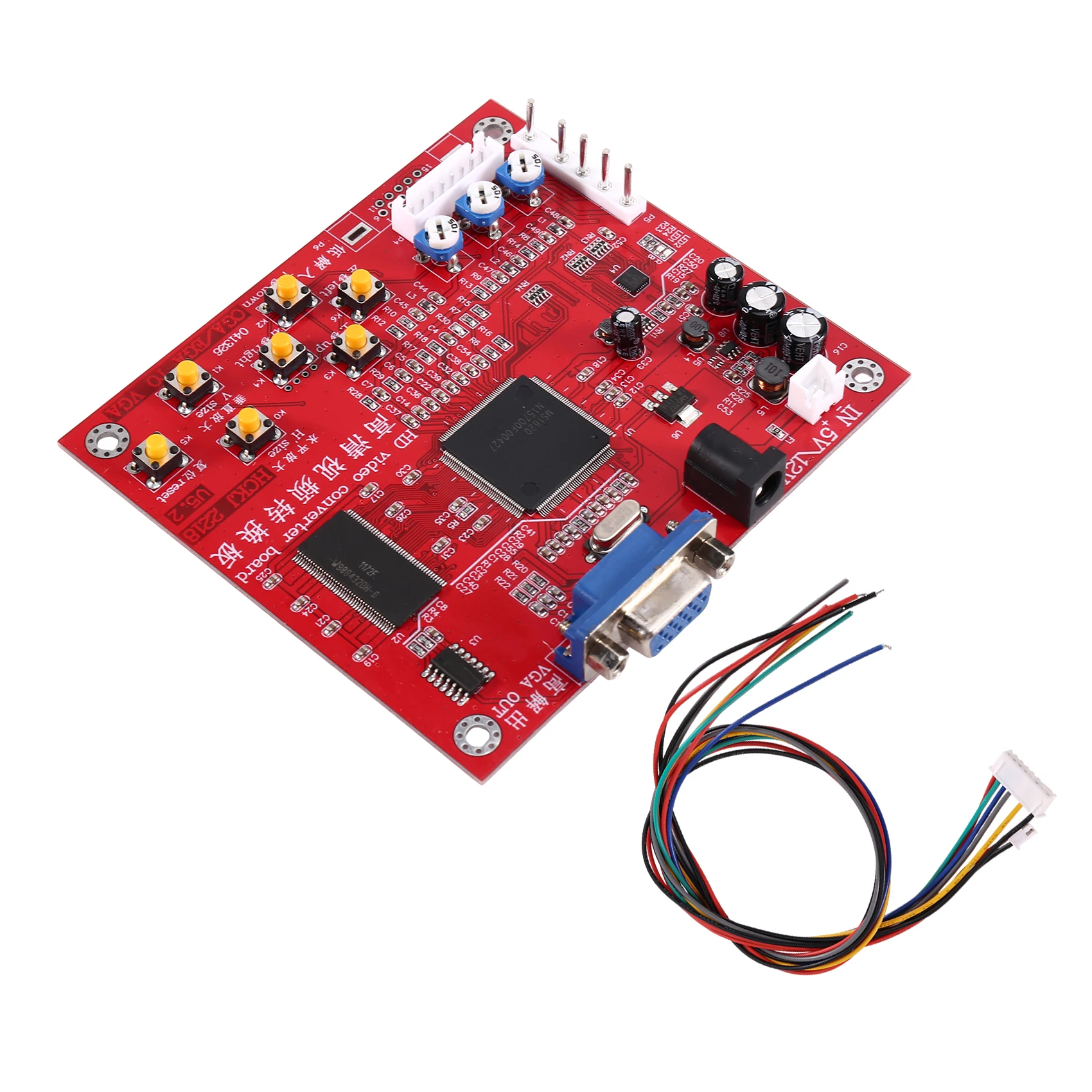 LXYB18B Arcade Video Game Converter Board CGA To VGA Conversion Adapter For Game Consoles