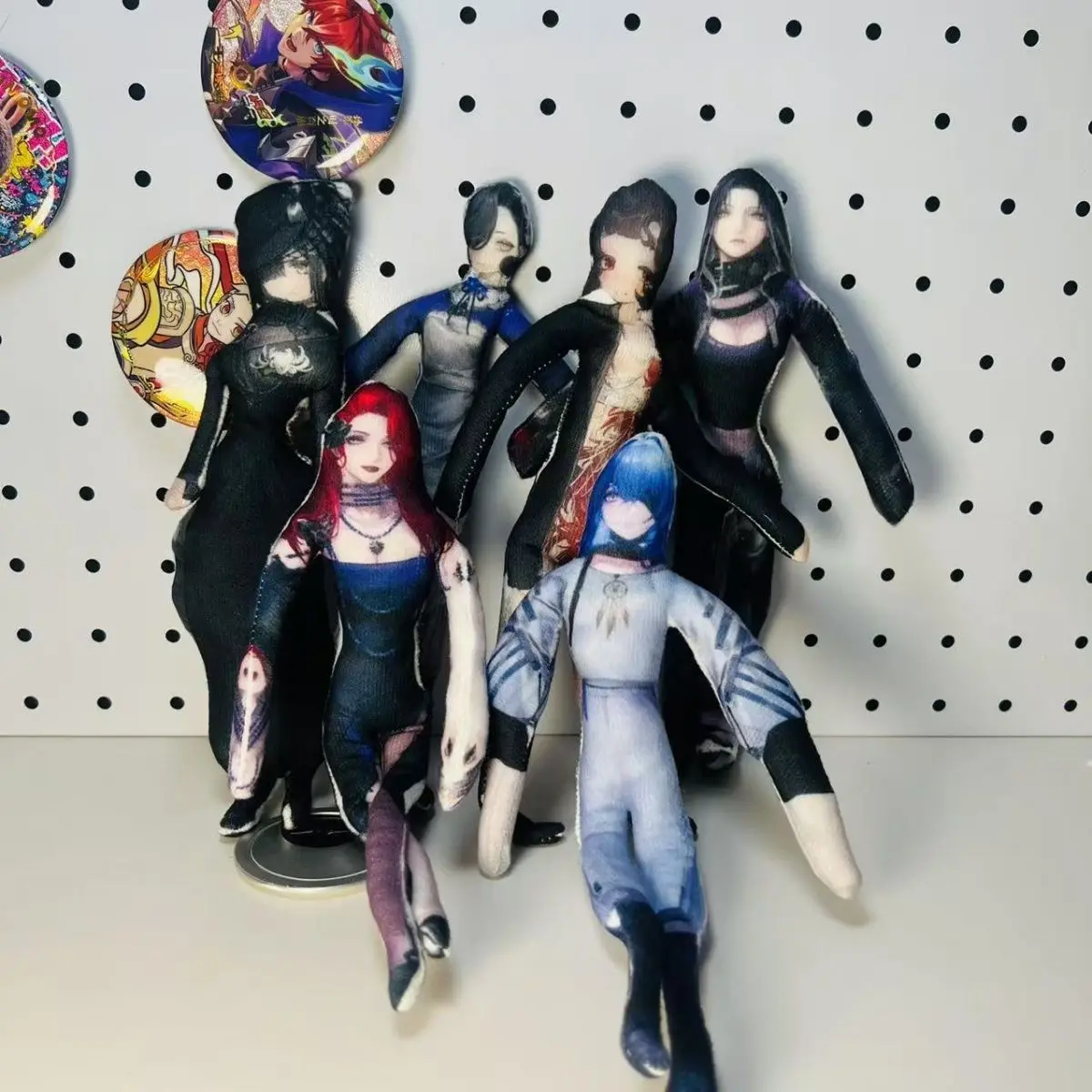 Action Cotton Figures Anime Reverse:1999 Schneider Angel Hecate Cartoon Stuffed Plush Doll Room Decoration Kid Festival Gift Toy
