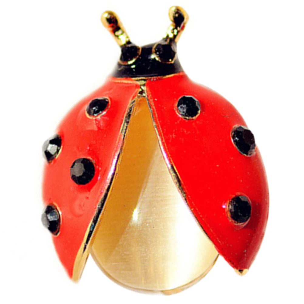 

Mini Insect Brooch Chest Pin Cute Seven Spot Anti Exposure Accessory Clothing Pins Lapel Animal