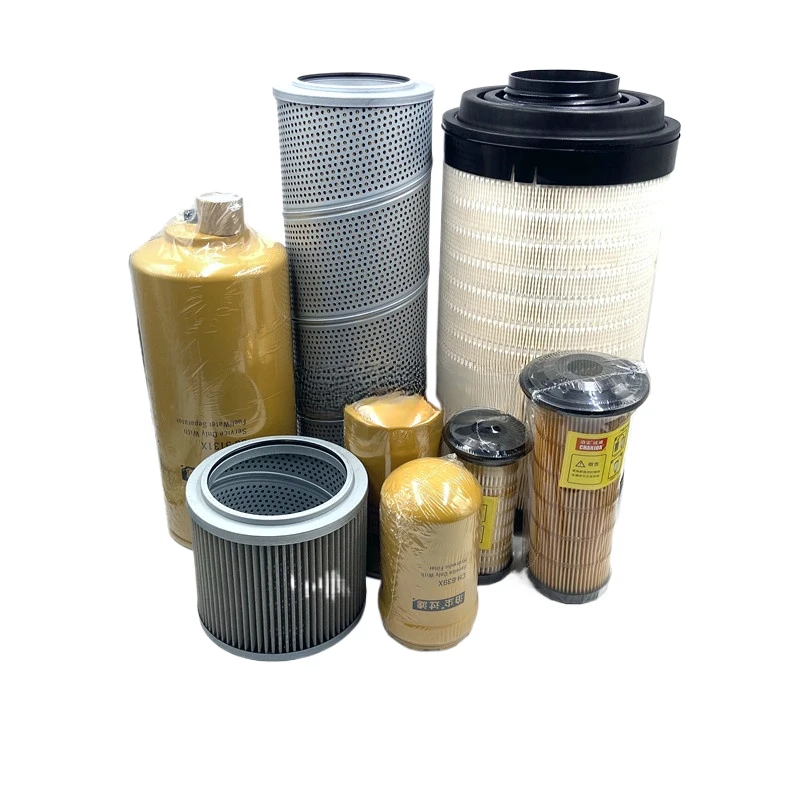 

For Cat E320d2gc Air Filter Oil Diesel Oil Water Hydraulic Inlet And Return Oil Pilot Pipeline Filter Excavator Accessories