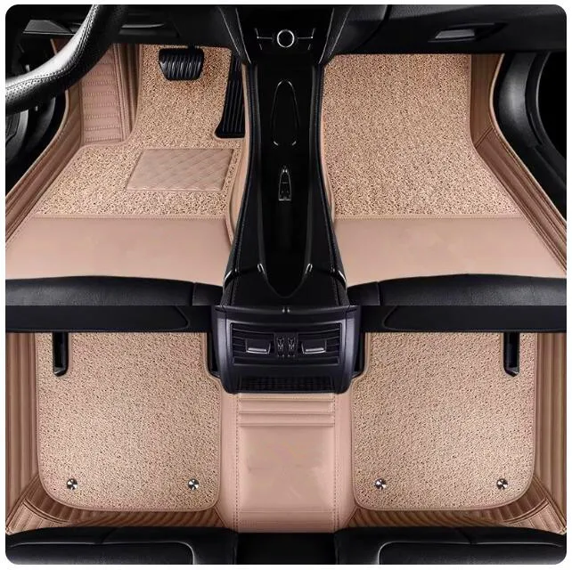 

Специальные автомобильные коврики на заказ для Nissan Patrol Y61 2018-1997, 5 мест, высококачественные коврики, двухслойные ковры для Patrol 2008.