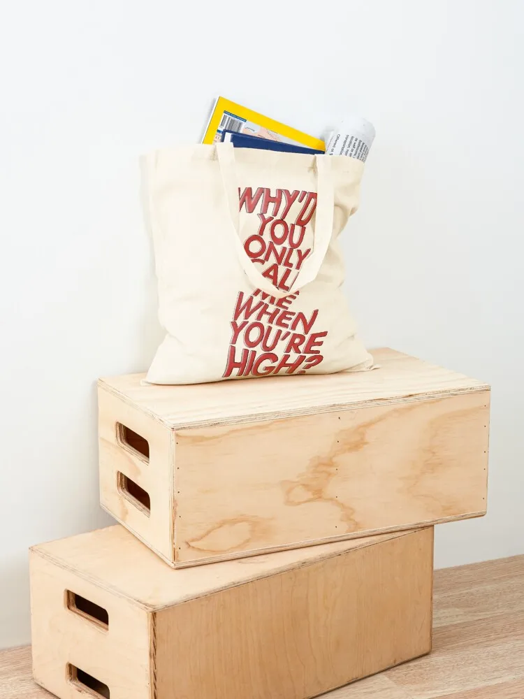 لماذا يمكنك اتصل بي فقط عندما تكون جاهزة في قرد القطب الشمالي حقيبة حمل أكياس عربة التسوق حقيبة المتسوق حقيبة يد نسائية مخصصة