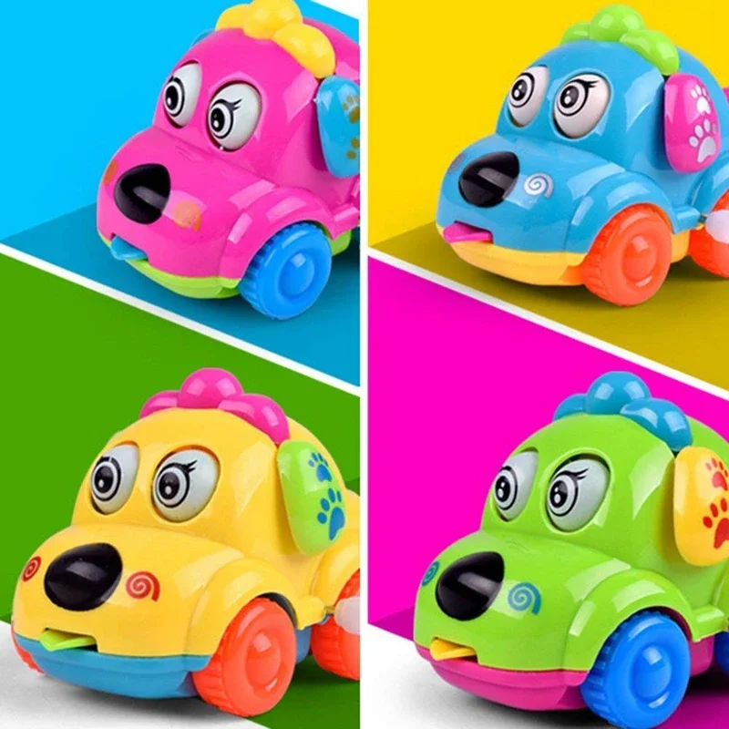 1 unidad de juguete de educación temprana para bebé, coche de cuerda, juguetes para niños y niñas, Color aleatorio fidget toys