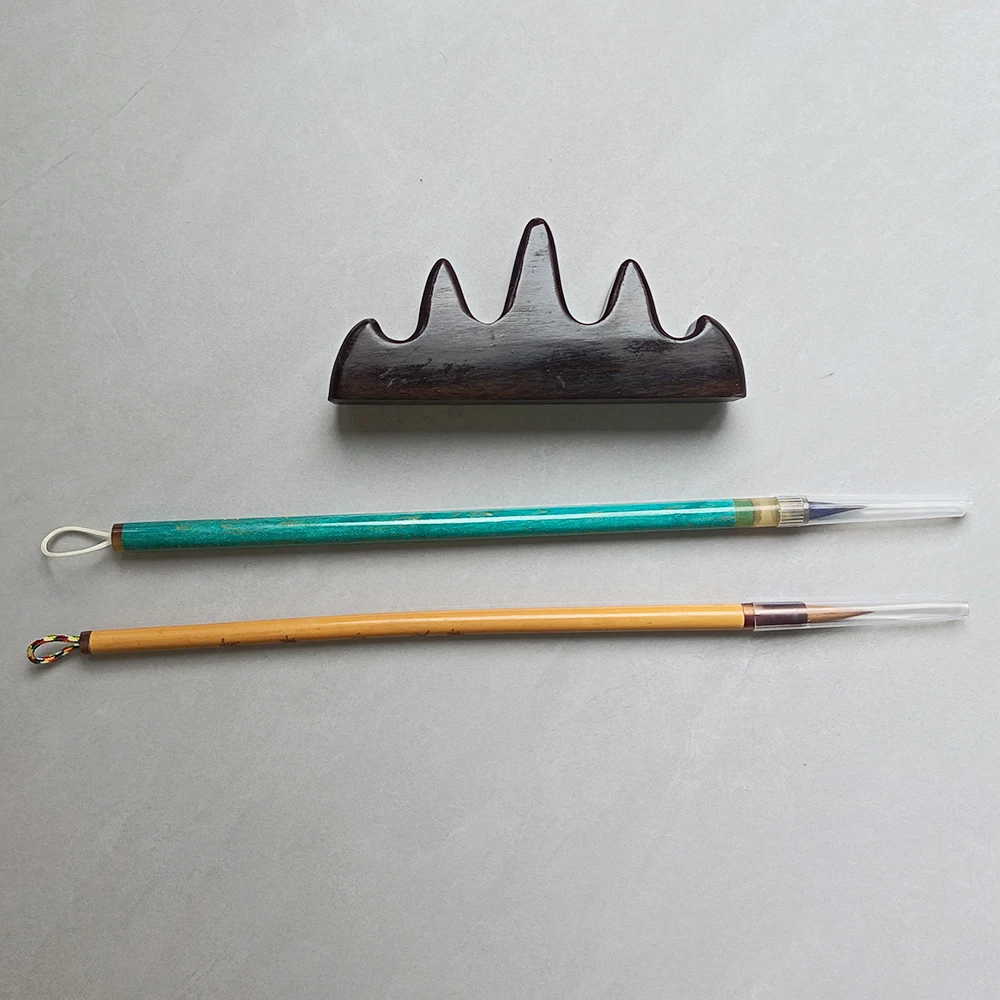2pcs Xiao Kai Chinese Calligraphy Brushes Pen Hair Brush Chinese Calligrphy Suppplies