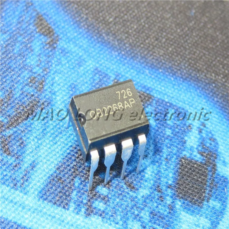 10PCS/LOT OB2268 OB2268AP DIP-8 LCD power management chip  new original In Stock