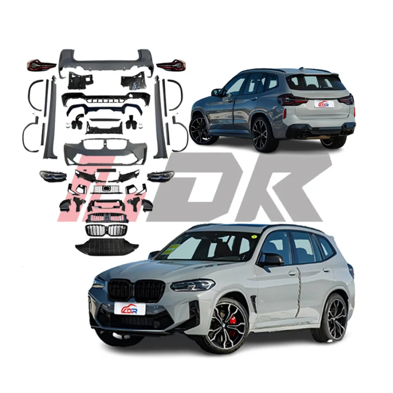 2024 newest kit for BMW X3 G01/G08 2018-2021 to X3M G01 F97 2024year body kits car accessories front rear bumper